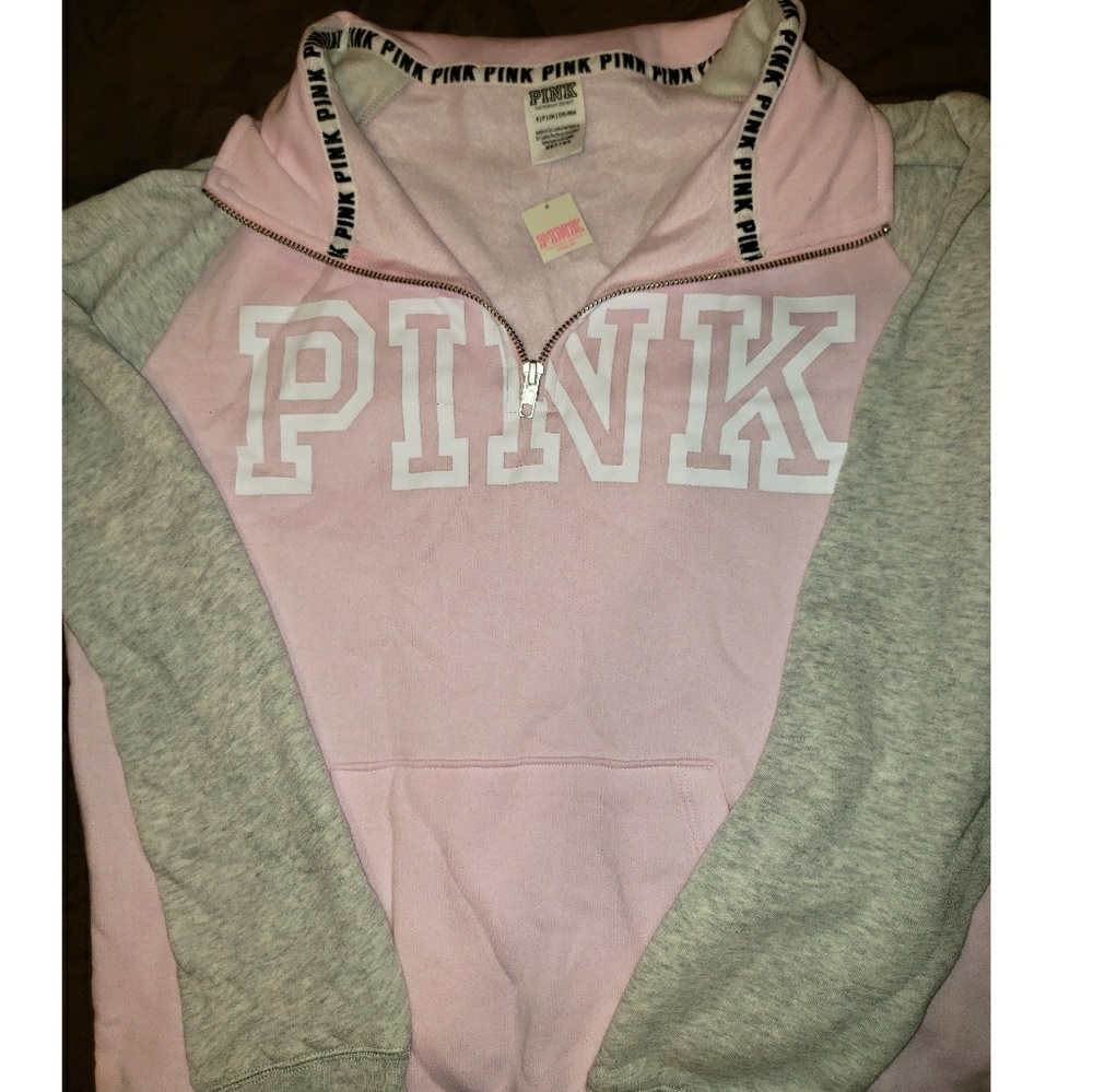 PINK Quarter-Zip - Picture 2 of 2